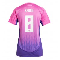 Zenski Nogometni Dres Njemačka Toni Kroos #8 Gostujuci EP 2024 Kratak Rukav